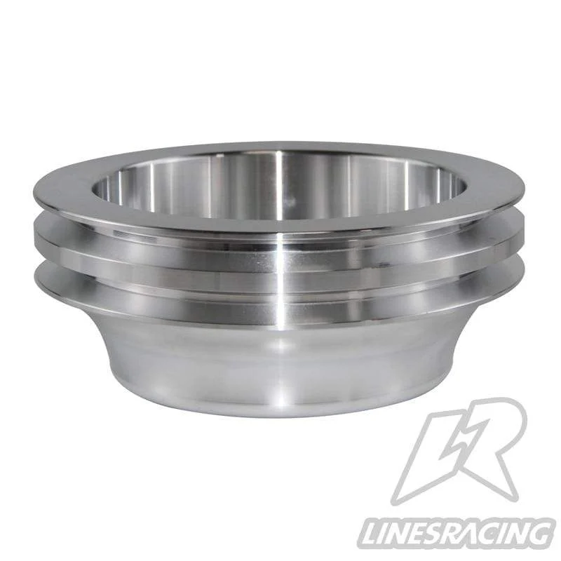 Aluminium Kurbelwellenriemenscheibe Fit für Small Block Chevy 2 Groove LWP Lange Wasserpumpe für 350 Kurbel