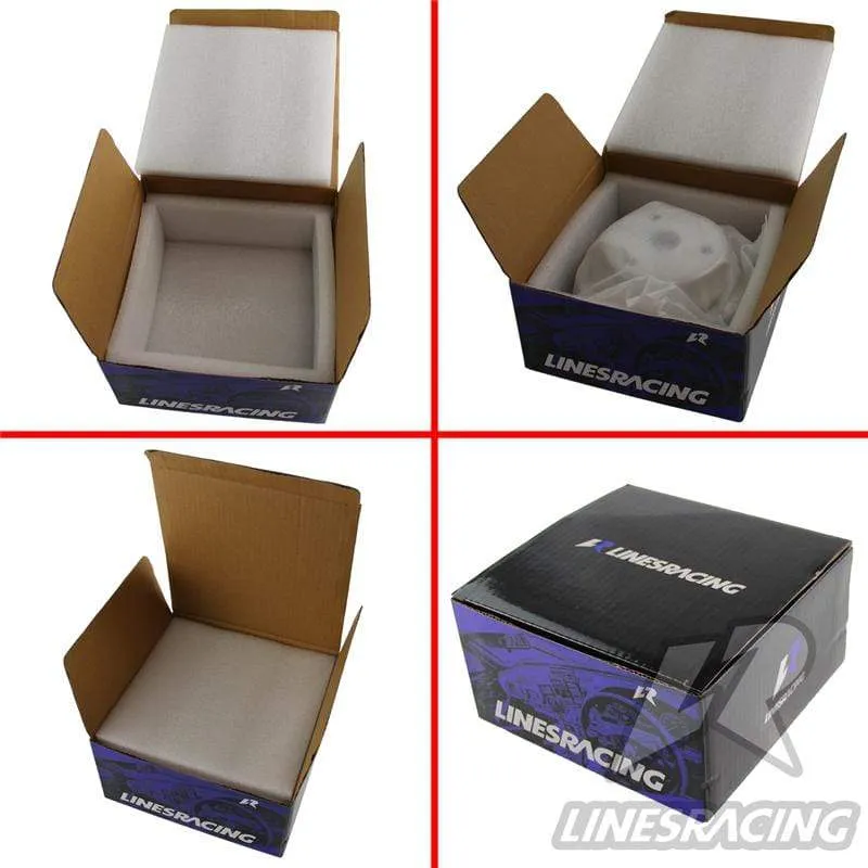 Aluminium Kurbelwellenriemenscheibe Fit für Small Block Chevy 2 Groove LWP Lange Wasserpumpe für 350 Kurbel