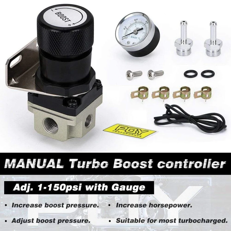 LZONE - T2 UNIVERSAL EINSTELLBARER MANUELLER TURBO-BOOST-CONTROLLER 1-150 PSI SR20DET SR JR5811