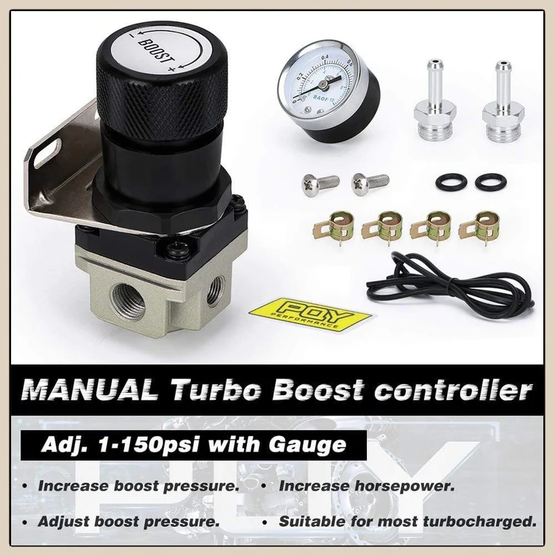 LZONE - T2 UNIVERSAL EINSTELLBARER MANUELLER TURBO-BOOST-CONTROLLER 1-150 PSI SR20DET SR JR5811
