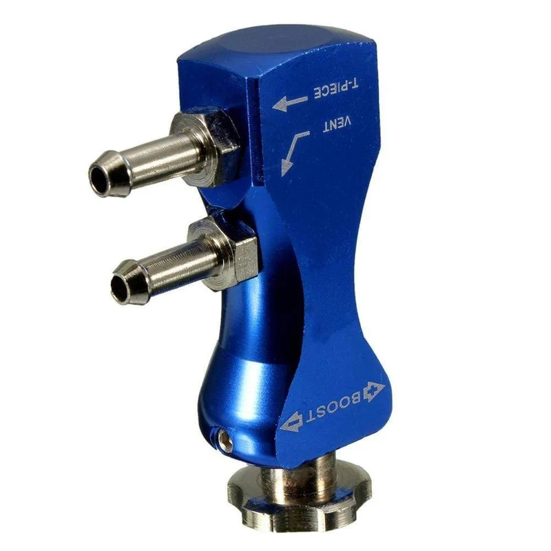 Blau Einstellbare Manuelle Auto Ventil Turbo Boost Controller Booster Kits Universal Hohe Qualität Auto Zubehör Langlebig Dropship