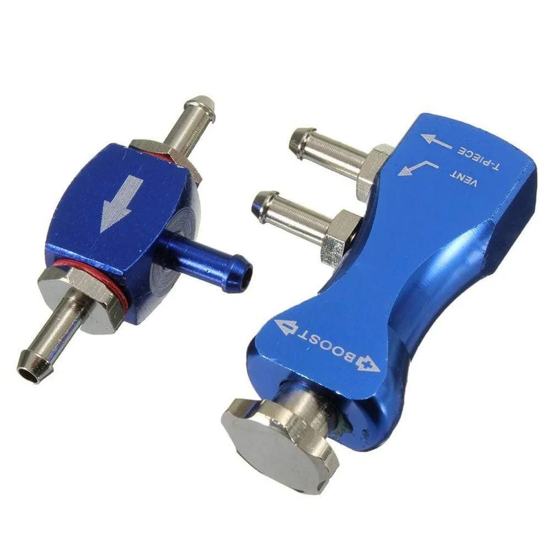 Blau Einstellbare Manuelle Auto Ventil Turbo Boost Controller Booster Kits Universal Hohe Qualität Auto Zubehör Langlebig Dropship