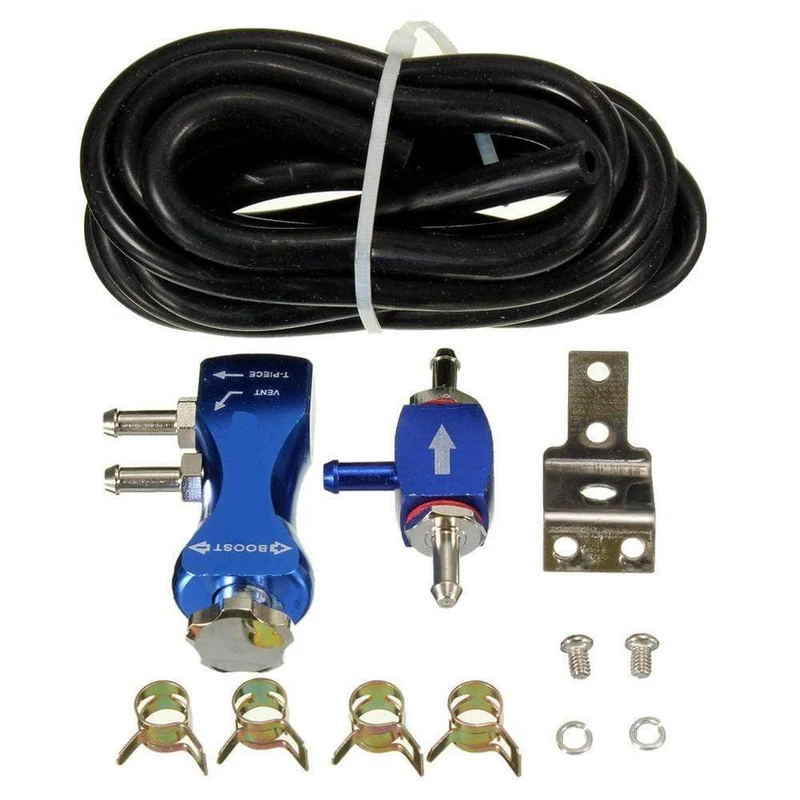 Blau Einstellbare Manuelle Auto Ventil Turbo Boost Controller Booster Kits Universal Hohe Qualität Auto Zubehör Langlebig Dropship