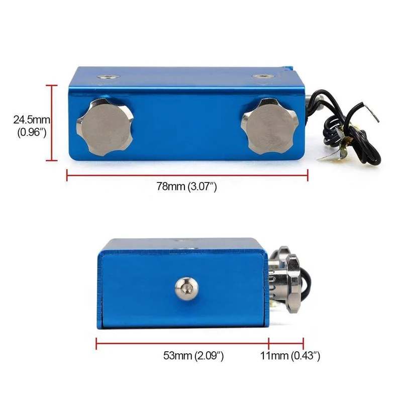 2" 52mm Universal Auto LED 12V Turbo Boost Gauge PSI & BAR Pointer Digital Meter mit Turbolader Boost Electronic Controller