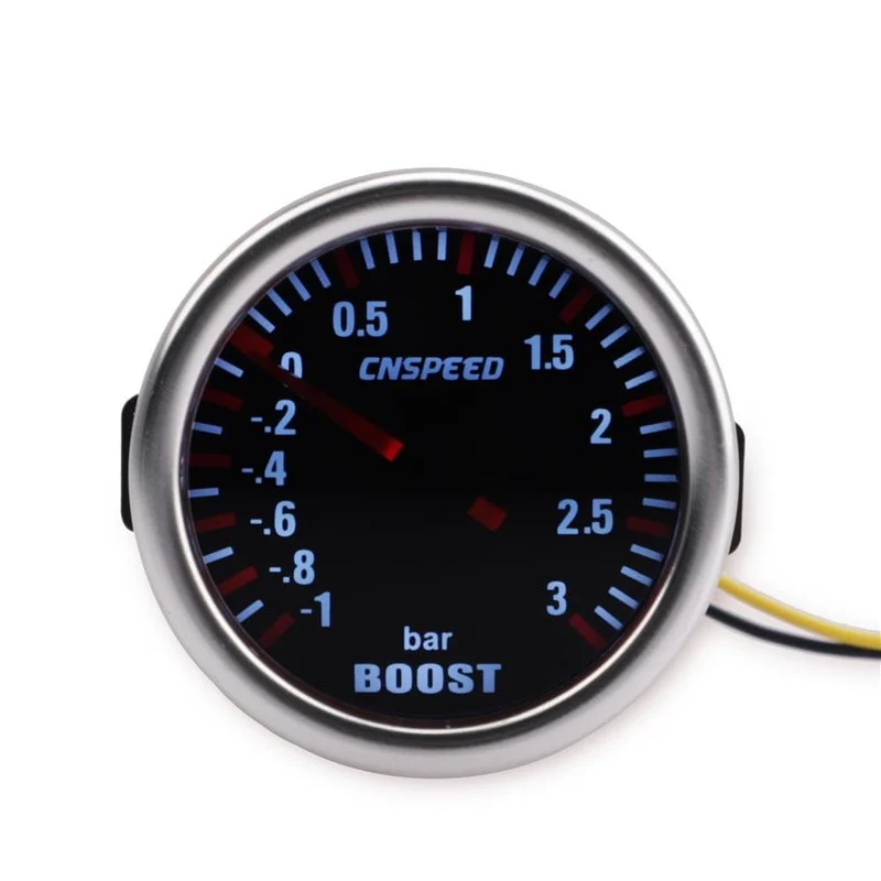 2" 52mm Universal Auto LED 12V Turbo Boost Gauge PSI & BAR Pointer Digital Meter mit Turbolader Boost Electronic Controller
