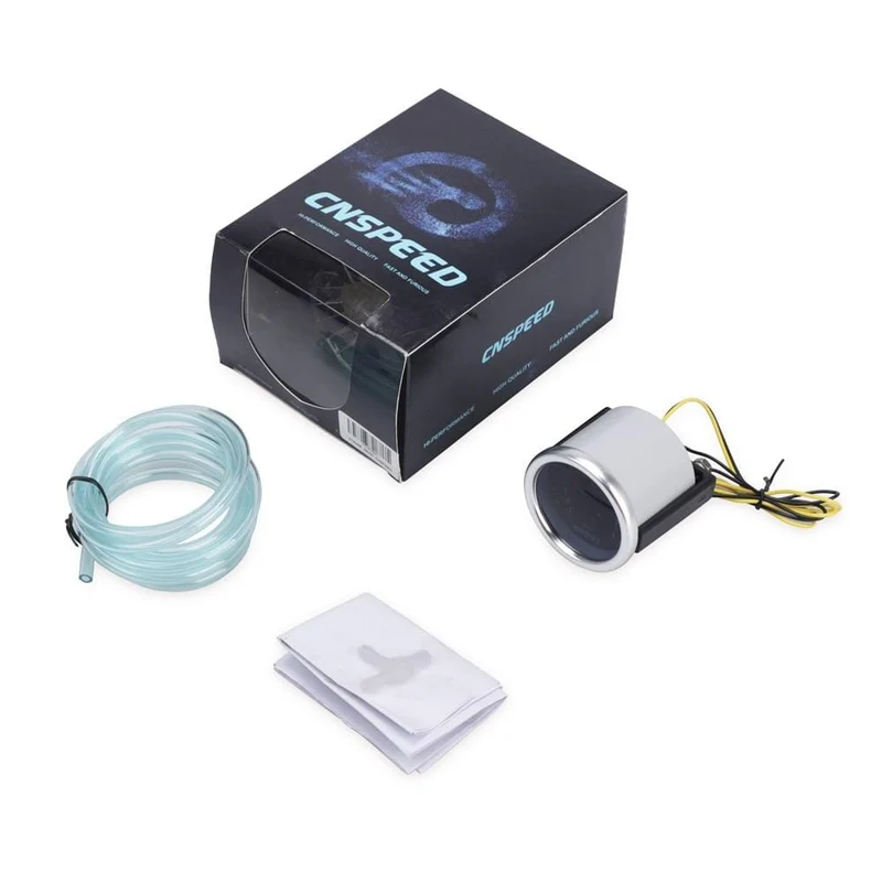 2" 52mm Universal Auto LED 12V Turbo Boost Gauge PSI & BAR Pointer Digital Meter mit Turbolader Boost Electronic Controller