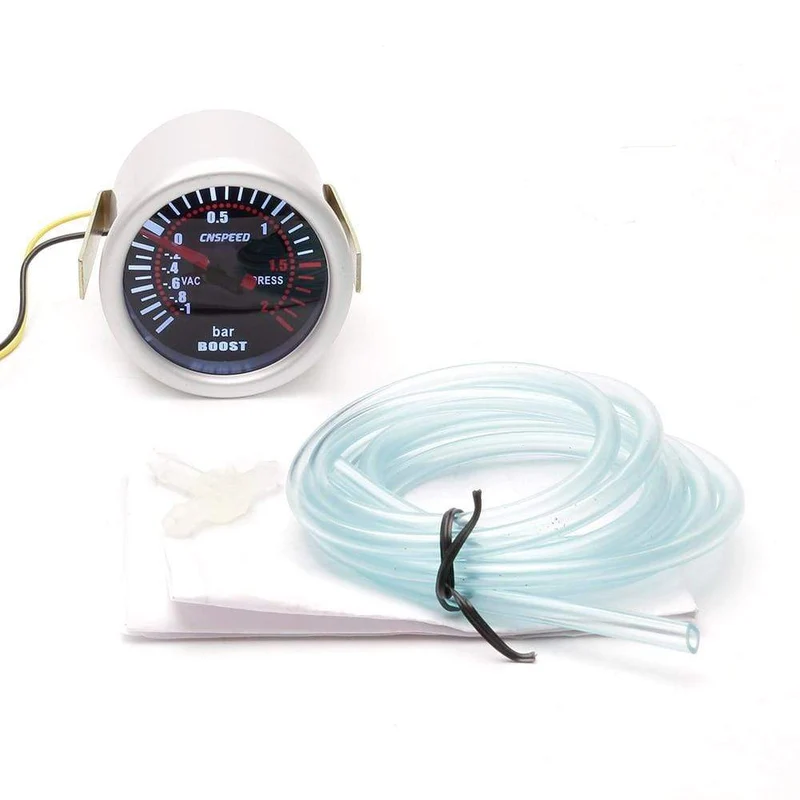 2" 52mm Universal Auto LED 12V Turbo Boost Gauge PSI & BAR Pointer Digital Meter mit Turbolader Boost Electronic Controller