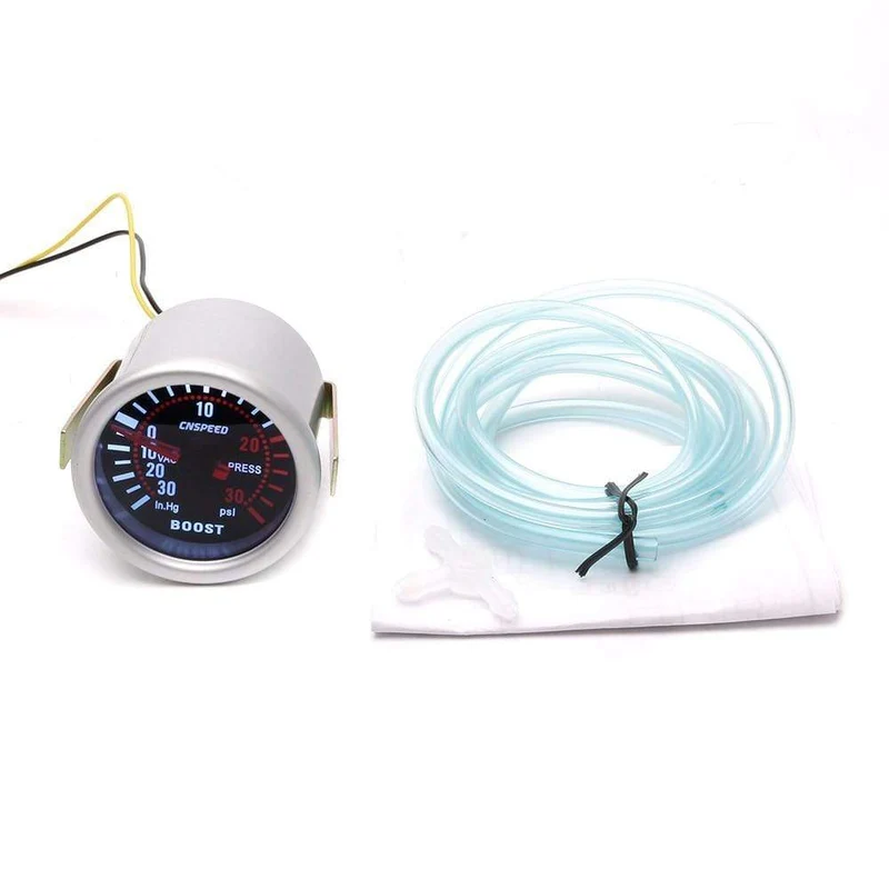 2" 52mm Universal Auto LED 12V Turbo Boost Gauge PSI & BAR Pointer Digital Meter mit Turbolader Boost Electronic Controller