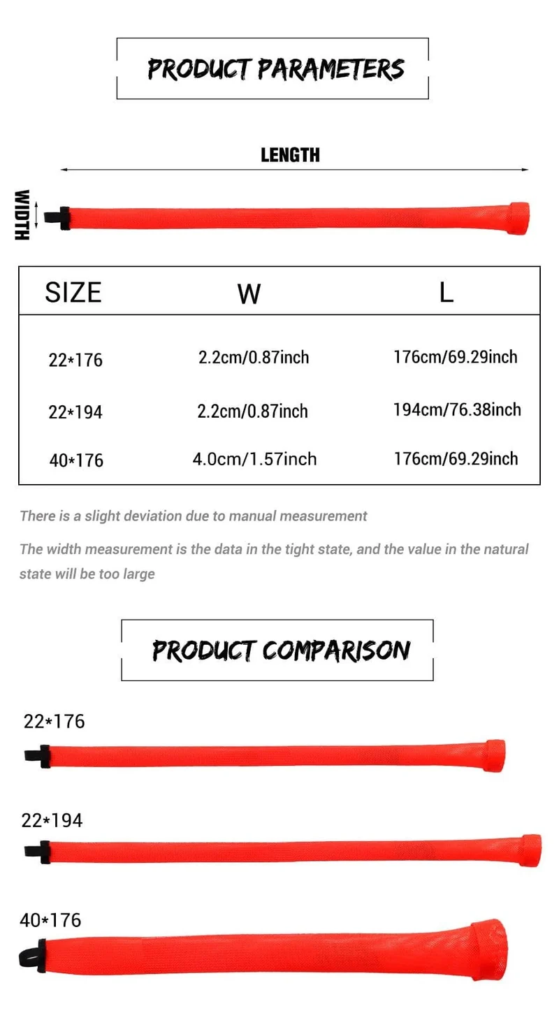 Angelruten-Abdeckung, elastische, verhedderte Angelruten-Socken, hohe Elastizität, einziehbare Schutzhülle
