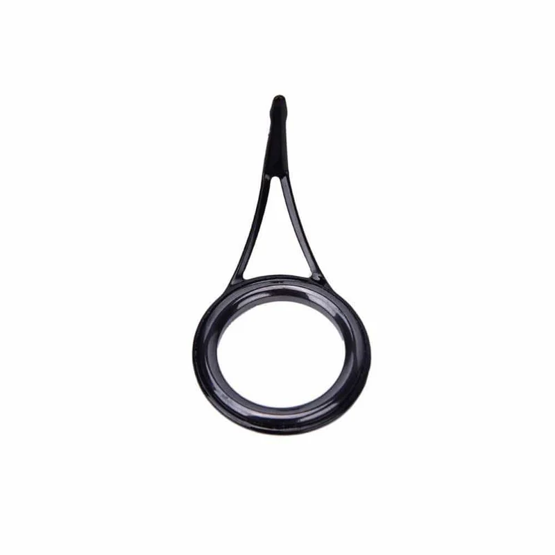 8Pcs Angelrute Guide Edelstahl Keramik Tip Top Ring Kreis Pol Reparatur Kit Set Angeln zubehör angeln liebhaber werkzeug