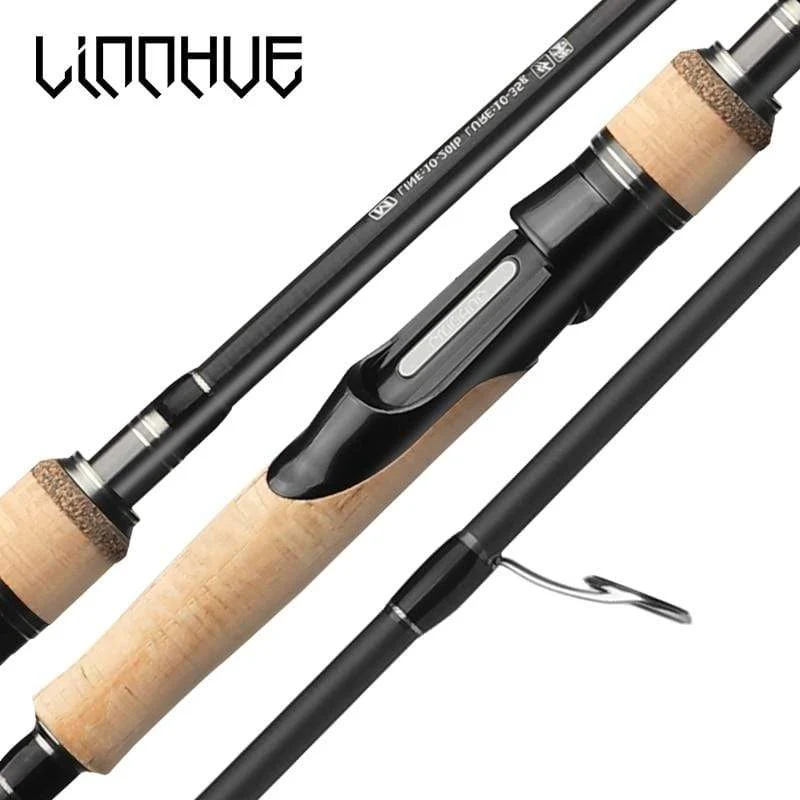 Angelrute 1.68 m 1.8 m 2.1 m 2.4 m 2.7 m 2/3 Abschnitt Casting Spinning Rod Lure 5-40g Reiserute Baitcasting Geschenk Rutenhülle