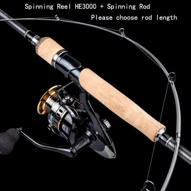 Angelrute 1.68 m 1.8 m 2.1 m 2.4 m 2.7 m 2/3 Abschnitt Casting Spinning Rod Lure 5-40g Reiserute Baitcasting Geschenk Rutenhülle