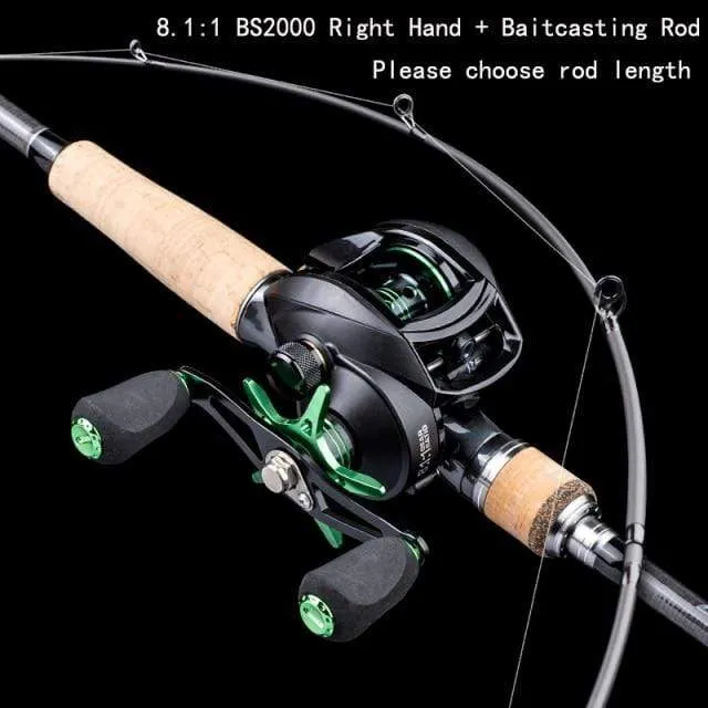 Angelrute 1.68 m 1.8 m 2.1 m 2.4 m 2.7 m 2/3 Abschnitt Casting Spinning Rod Lure 5-40g Reiserute Baitcasting Geschenk Rutenhülle