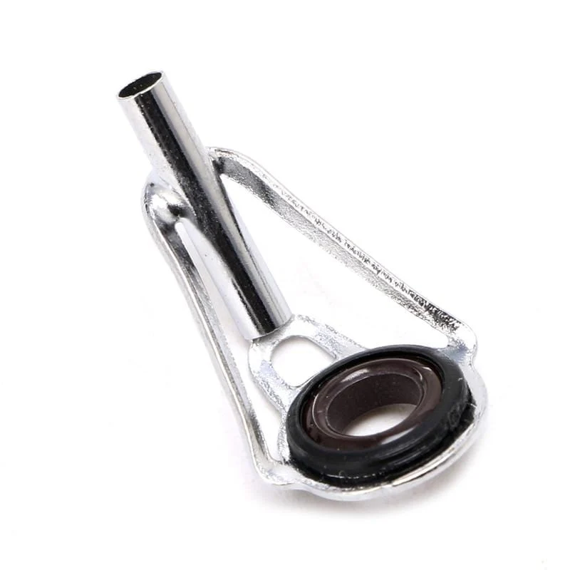 7-teiliges Set mit Teleskop-Angelrutenführungen, Top-Ring-Set, Floßreparatur-Zubehör, Angelrutenbau-Reparatur, Raibow Eye Line Ring