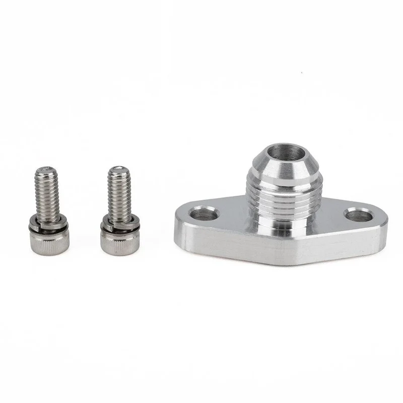 Universal 8AN Turbo Öl Rücklauf Ablauf Flansch 38mm Für GT15 GT17 IHI RHF4 TD04 KKK K03 Garrett YC101625