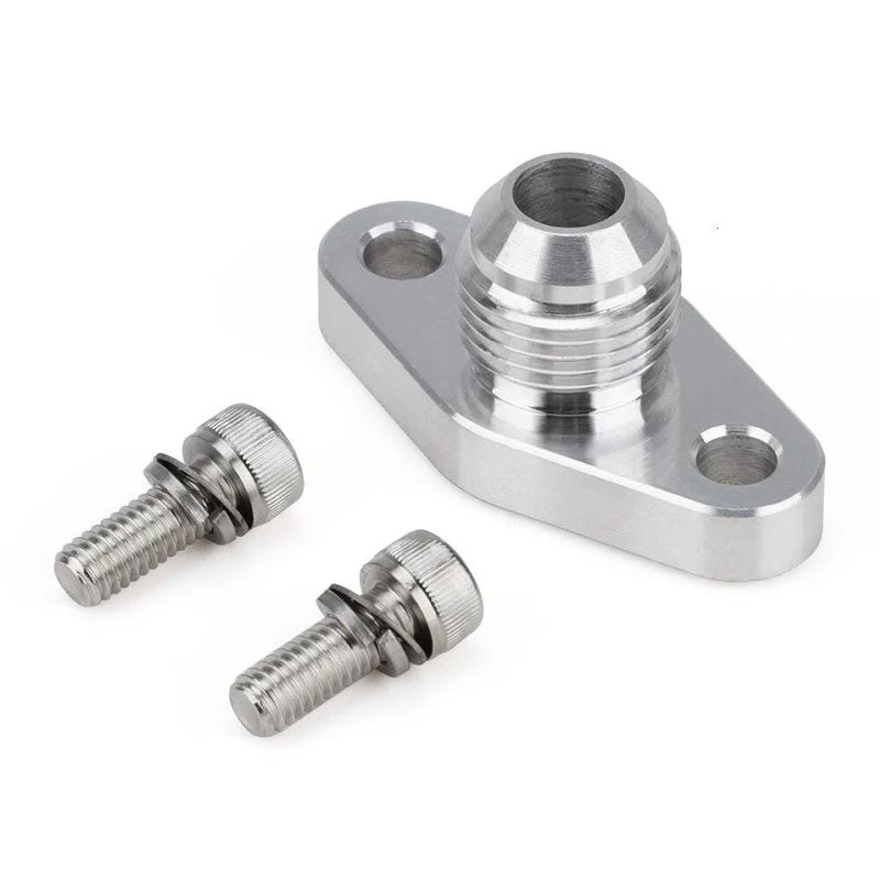 Universal 8AN Turbo Öl Rücklauf Ablauf Flansch 38mm Für GT15 GT17 IHI RHF4 TD04 KKK K03 Garrett YC101625