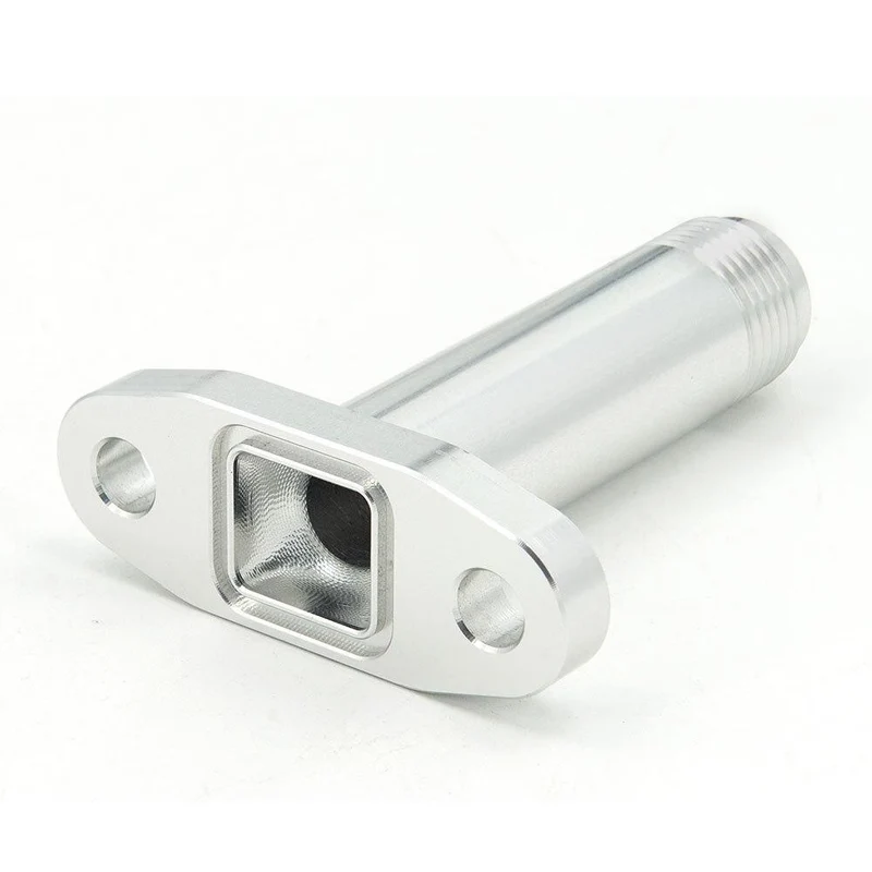 An10 Lochabstand 2"/51 Turbo Ölablass Rücklaufflansch Adapter Splitter CNC Prozess auslaufsicher für T3 T4 GT28 GT30 GT35 T25