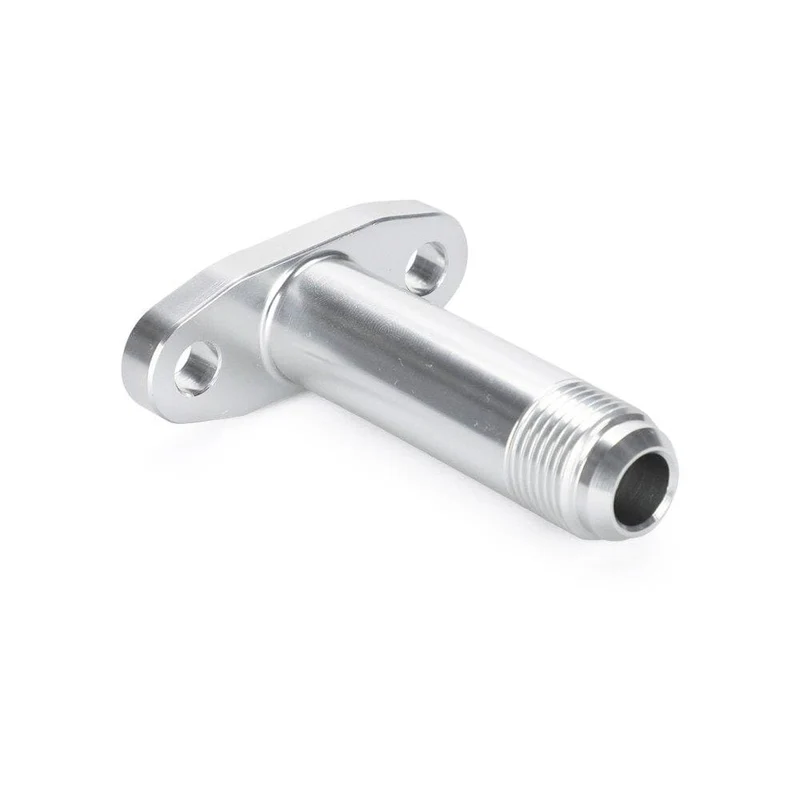 Turbo-Ölablass-Rücklaufflansch-Adapter AN10 Extended CNC Process auslaufsicher für T3 T4 GT28 GT30 GT35 T25 YC101456