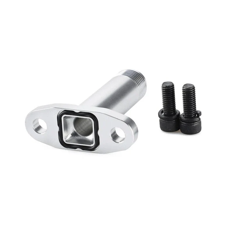 Turbo-Ölablass-Rücklaufflansch-Adapter AN10 Extended CNC Process auslaufsicher für T3 T4 GT28 GT30 GT35 T25 YC101456