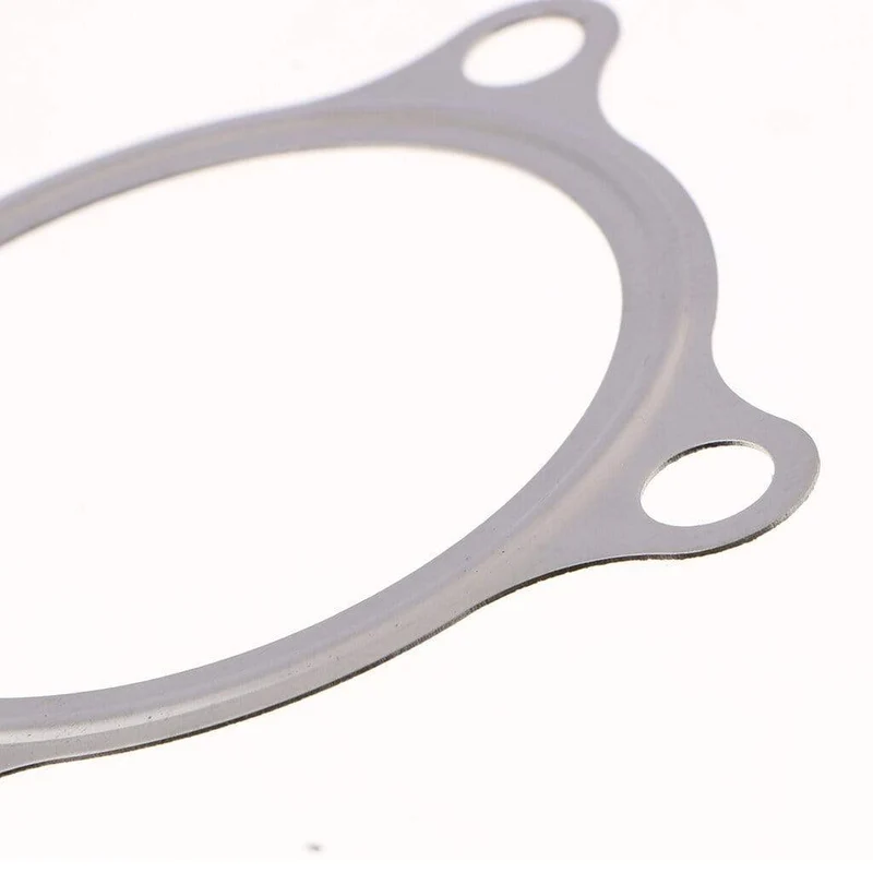 4 Bolzen 3 "Turbine Turbolader Auspuff Downpipe Adapter Flansch Dichtung 2St