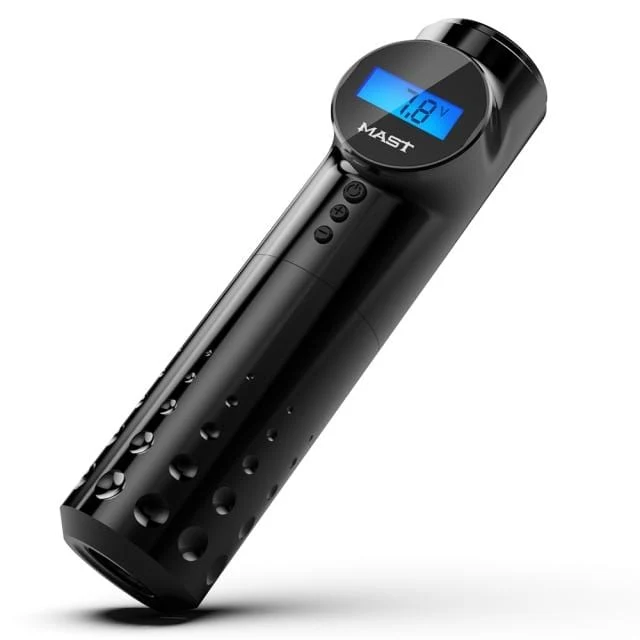 Rotary Tattoo Pen Mast Drahtlose Batteriestiftmaschine LED-Anzeige Permanent Make Up Maschine für Tätowierer