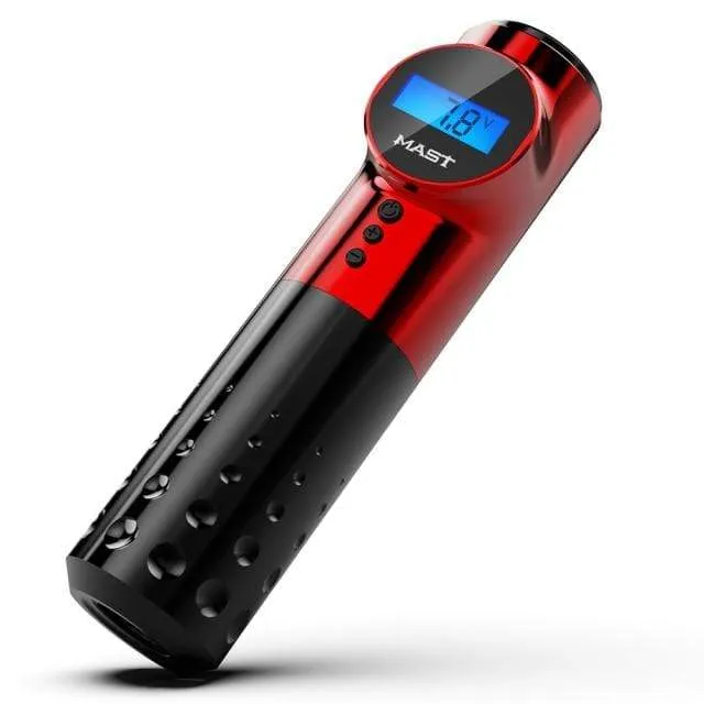 Rotary Tattoo Pen Mast Drahtlose Batteriestiftmaschine LED-Anzeige Permanent Make Up Maschine für Tätowierer