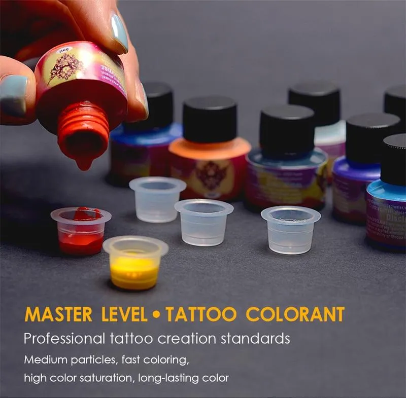 Tattoo-Kit Netzteil für Tattoo-Maschinen-Kit Pigmente für Permanent Make-up Tattoo-Set für Anfänger Tattoo-Maschine Full Set
