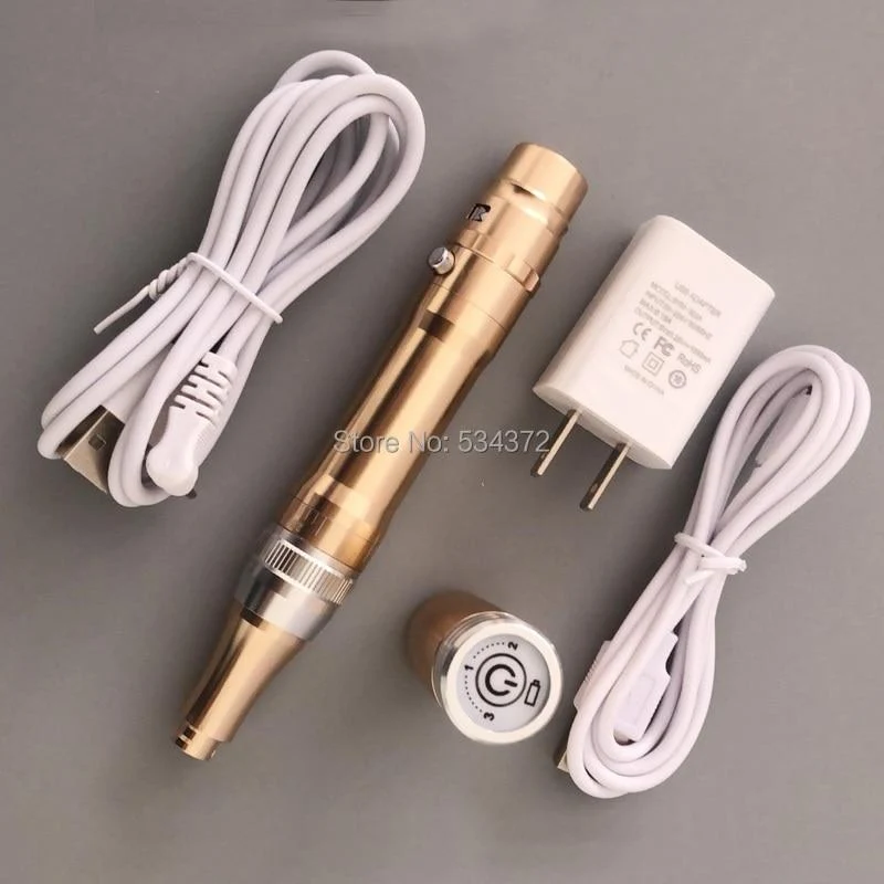 Drahtlose elektrische Tattoo-Maschine Professionelle Permanent Make-up Tattoo Augenbrauen Schönheit MTS Machine Pen