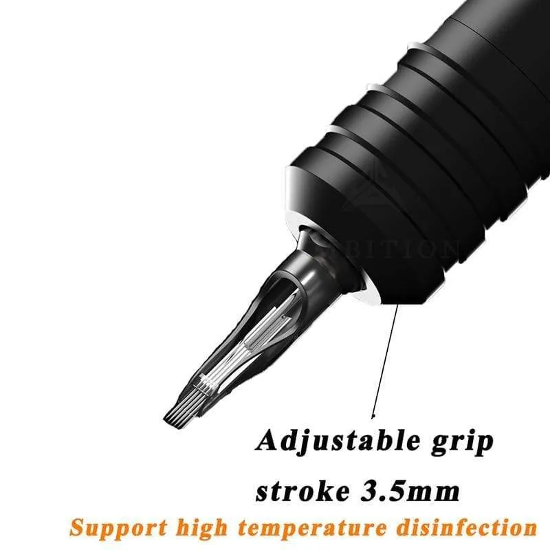 Drahtlose Tattoo-Stift-Maschinenbatterie mit tragbarem bürstenlosem Motor mit digitaler LED-Anzeige Schnellladegerät für Tattoo-Geräte