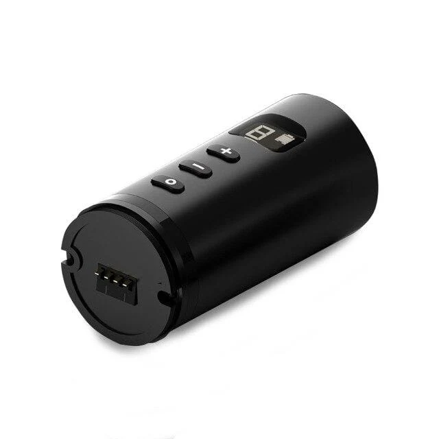 Drahtlose Tattoo-Stift-Maschinenbatterie mit tragbarem bürstenlosem Motor mit digitaler LED-Anzeige Schnellladegerät für Tattoo-Geräte