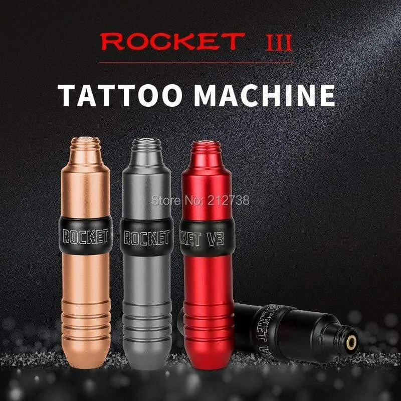 Rocket V3 Pen Rotary Permanent Makeup Japanischer Motor Tattoo-Maschinenstift für Patronennadeln Tätowieren Make-up-Ausrüstung
