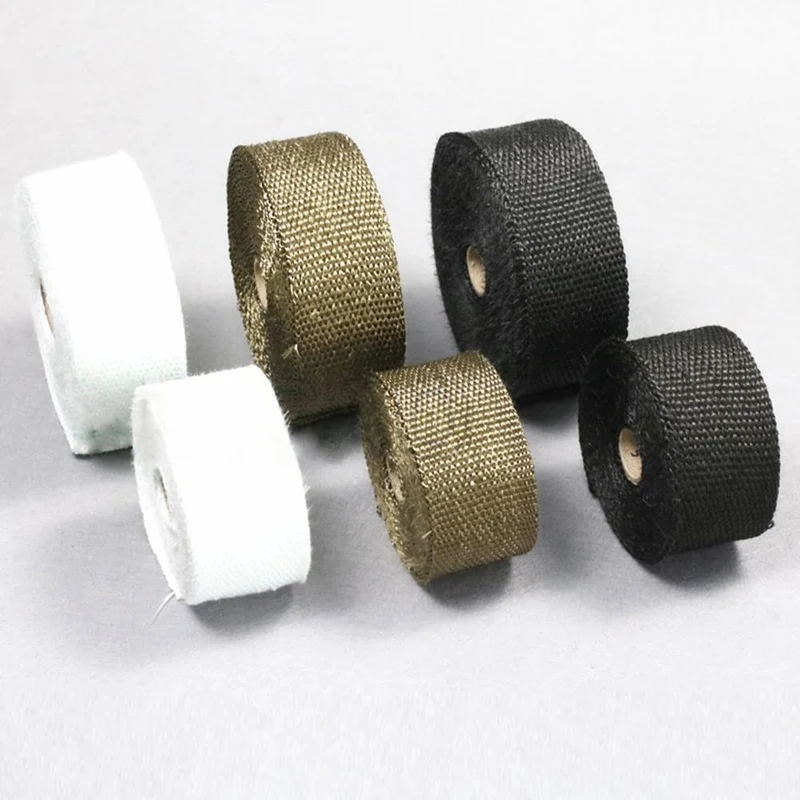 Motorrad Auspuffrohr Schutz Hitzeschild Insulat Wrap Für KAWASAKI Vulcan 900 Zzr 400 Er6F Vulcan 800 Ninja 650 Zx6R 2006