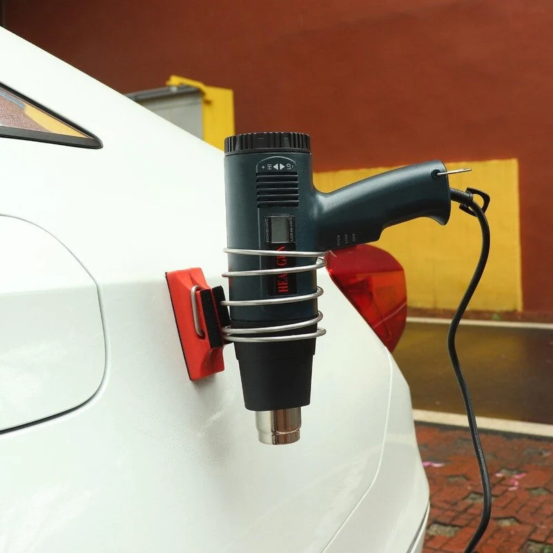 Auto Vinyl Wrap Magnetische Unterstützung Halterung für LCD Heißer Luft Wärme Pistole Magnet Eisen Ring Halter Auto Tönung Auto Aufkleber film Werkzeug