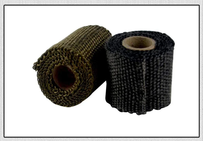 PQY - 50mm 1Meter Leistung Auspuffband Krümmer Downpipe Isolierende Wärmefolie 2" Zoll PQY1901