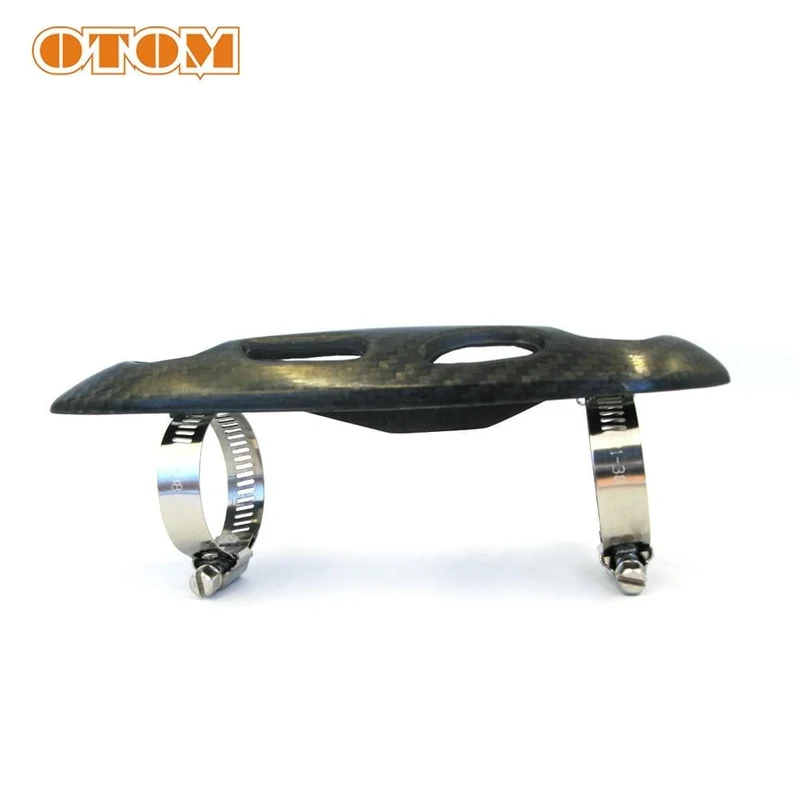 Carbon Fiber Auspuff Rohr Schutz Hitzeschild Abdeckung Schutz Motocross Dirt Street Bike Für KTM HONDA KAWASAKI