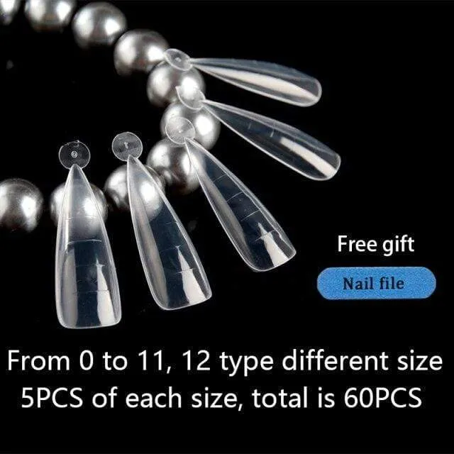 120/60PCS Nagel Formen Kunst Werkzeuge Für UV Gel Schnell Gebäude Erweiterung Formen Top Formen Dual Formen Oberen formen Für Nägel Form