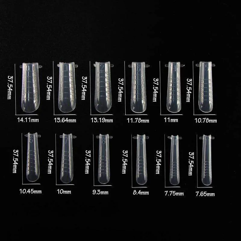 120/60PCS Nagel Formen Kunst Werkzeuge Für UV Gel Schnell Gebäude Erweiterung Formen Top Formen Dual Formen Oberen formen Für Nägel Form