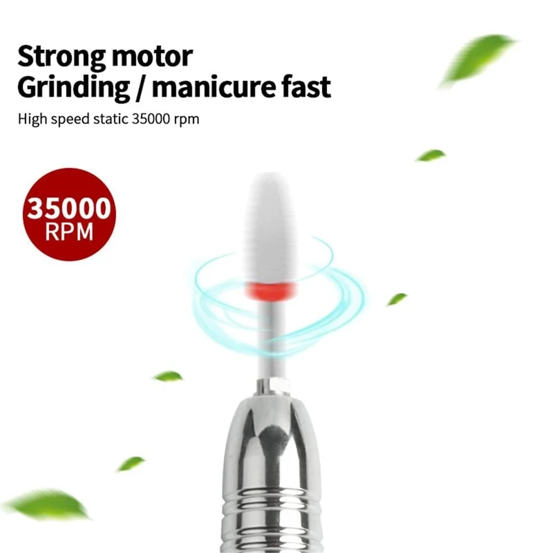 35000 RPM Elektrische Nagel Bohrer Maschine Elektrische Nagel Datei Led-anzeige Nagel Werkzeuge Maniküre Maschine Nagel Bohrer Bits Polierer