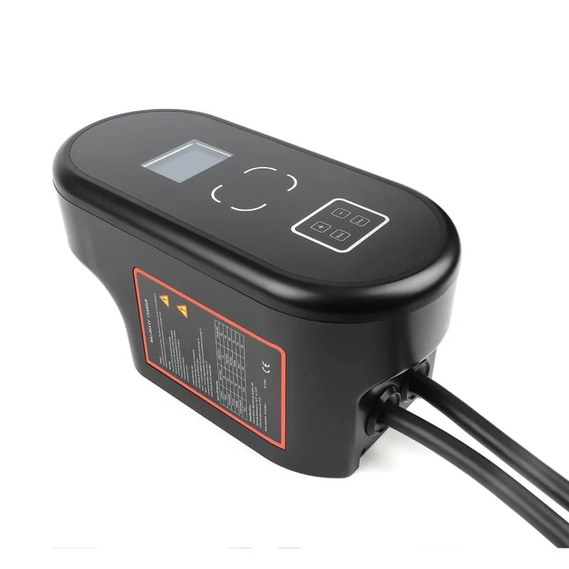 EV-Ladegerät Ladestation für Elektrofahrzeuge EVSE Wallbox mit Typ 2-Kabel 16A 3Phase IEC 62196-2