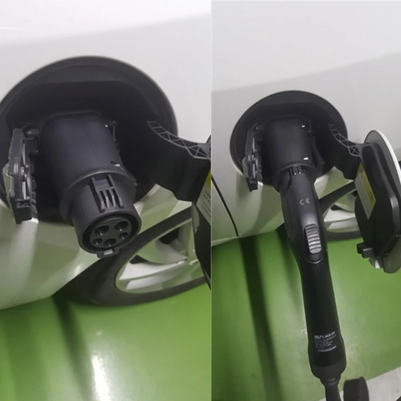 EV-Adapter, 32 Ampere, EV-Ladegerät Typ 1 bis Typ 2, EV-Adapter, Autoladestecker für Elektrofahrzeuge, J1772-Stecker