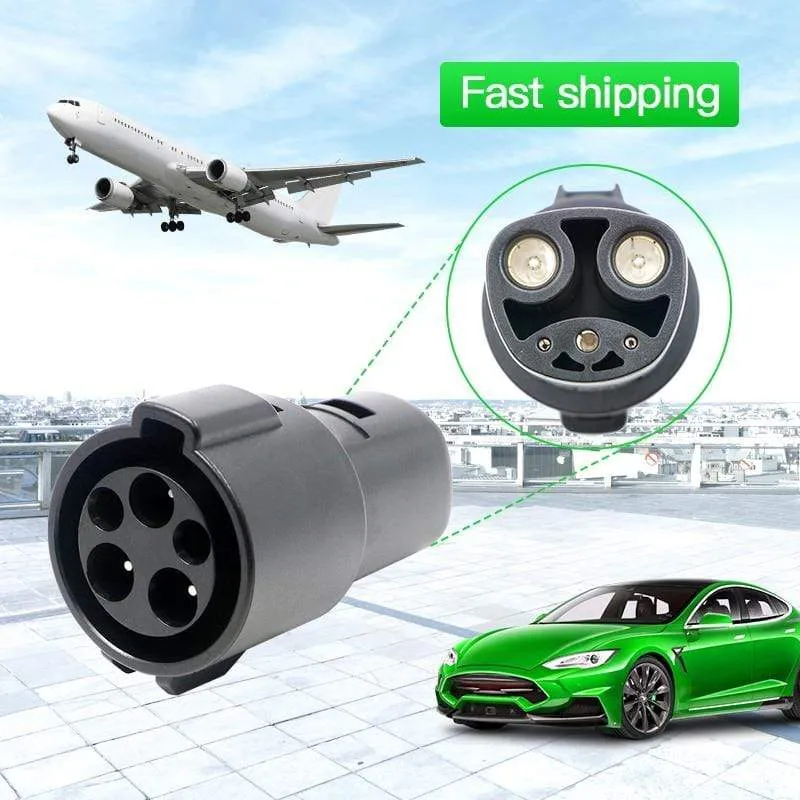 EVSE Tesla Adapter Elektrische Fahrzeug EV Ladegerät J1772 Buchse Typ 1 Zu Tesla Stecker j1772 Adapter Für Tesla Modell X