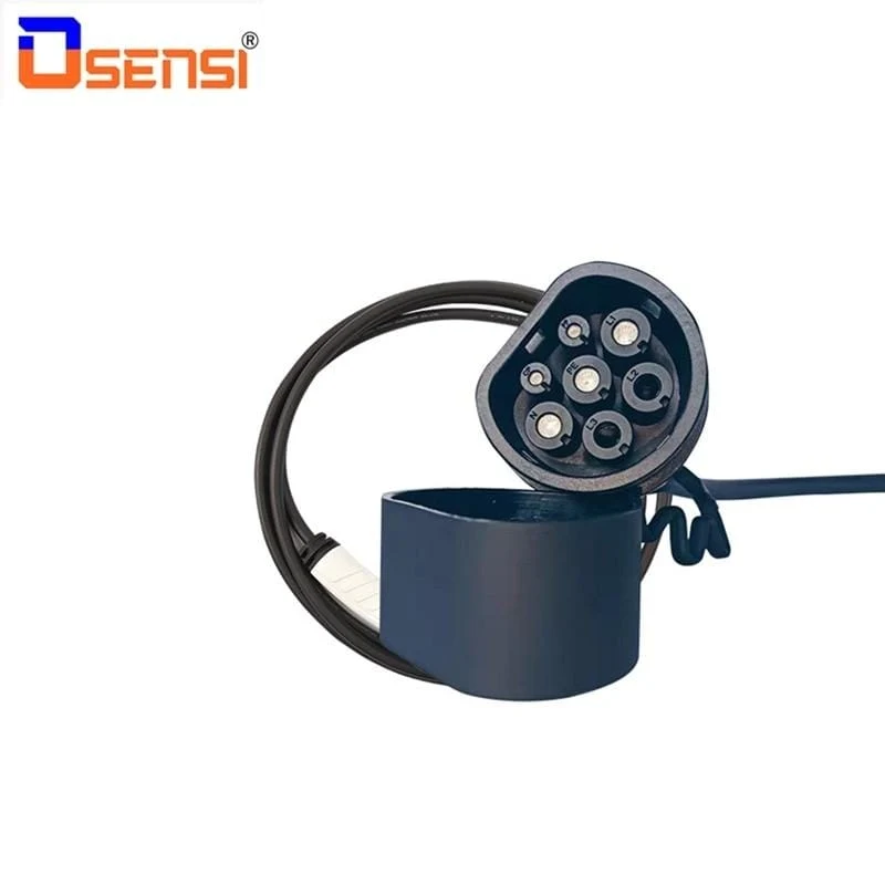 OSENSI 16A Typ 2 IEC62196-2 EV Stecker Ladestation Seite Standard Mennekes Stecker Elektrische Auto ladegerät EVSE