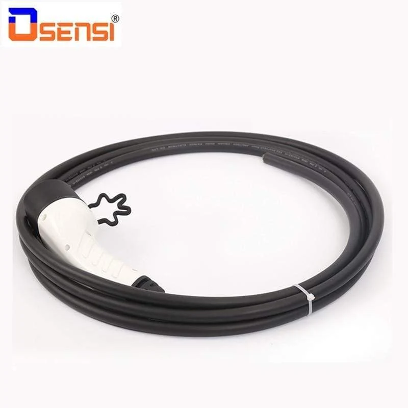 OSENSI 16A Typ 2 IEC62196-2 EV Stecker Ladestation Seite Standard Mennekes Stecker Elektrische Auto ladegerät EVSE