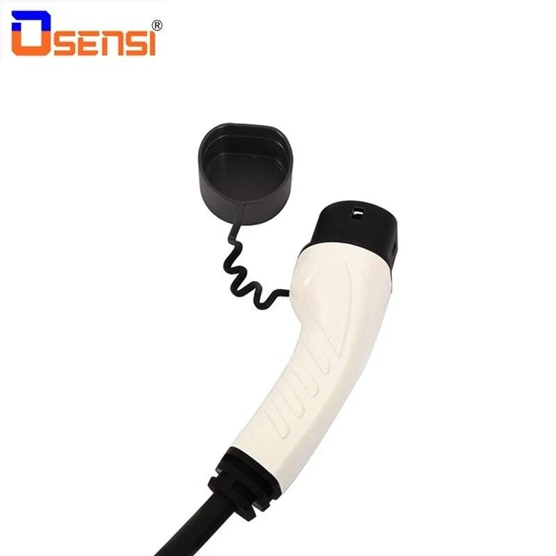 OSENSI 16A Typ 2 IEC62196-2 EV Stecker Ladestation Seite Standard Mennekes Stecker Elektrische Auto ladegerät EVSE