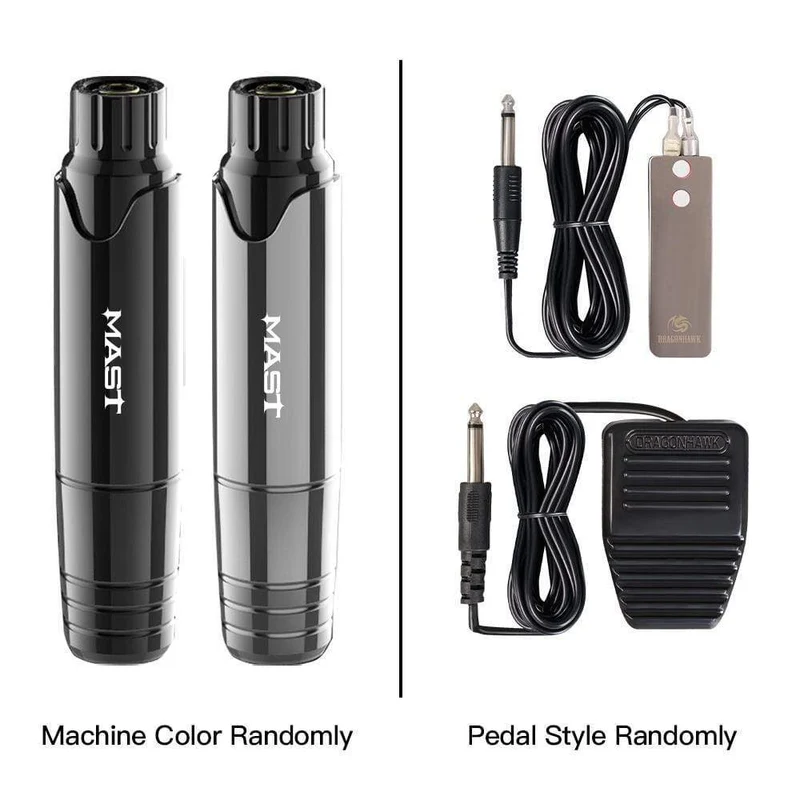 Professionelle Permanent Make-up Maschine Set Tattoo Rotary Pen Kits LCD Netzteil für Tätowierer