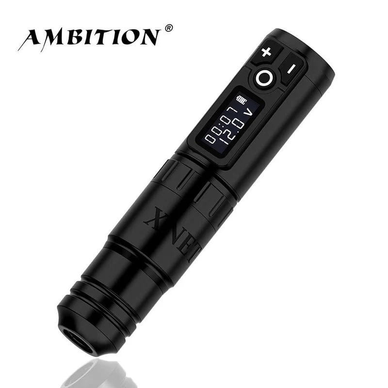 Drahtlose Tattoo-Stift-Maschine Brushless Motor 1950 mAh Lithium-Batterie Schnellladung für Reisemobilität