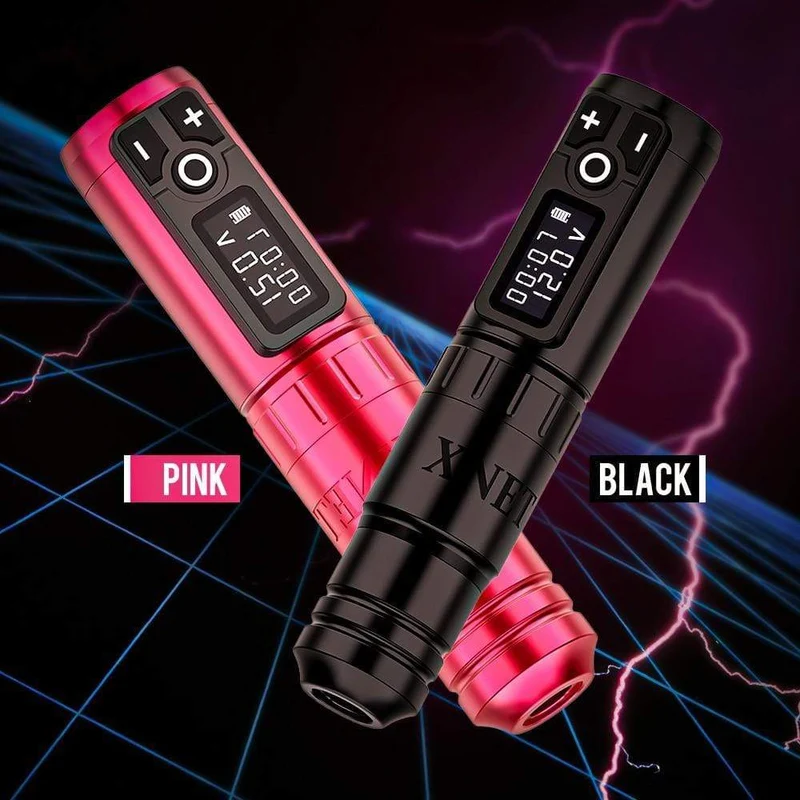 Drahtlose Tattoo-Stift-Maschine Brushless Motor 1950 mAh Lithium-Batterie Schnellladung für Reisemobilität