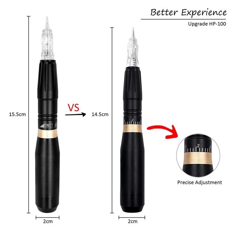 BMX HP100P300 Permanent Make-Up Maschine Rotary Tattoo Maschine Stift Für Augenbraue Eyeliner Lip PMU Maschine Tattoo Kits