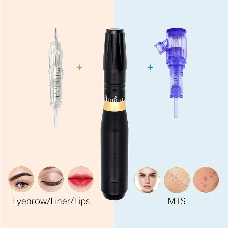 BMX HP100P300 Permanent Make-Up Maschine Rotary Tattoo Maschine Stift Für Augenbraue Eyeliner Lip PMU Maschine Tattoo Kits