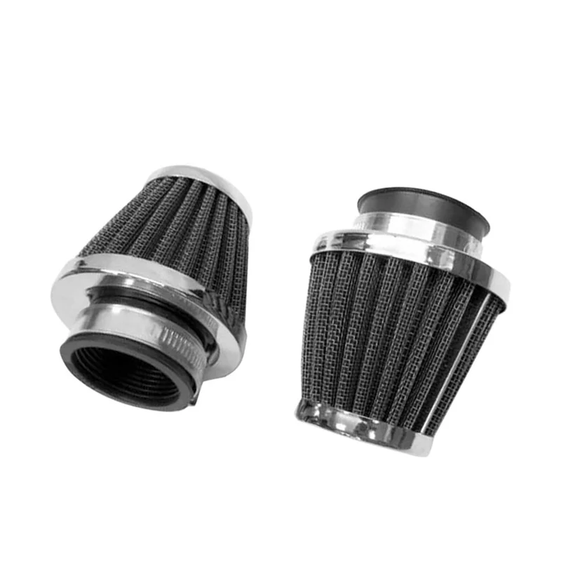 Luftfilter Motorradzubehör Oval Metallic Clamp-on Refit Ansaugtrichter Luftfilter 28mm 35mm 39mm 42mm 48mm 50mm 52mm 60mm